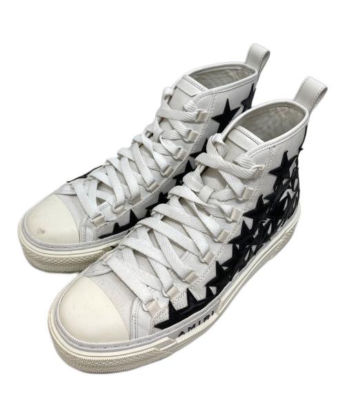 AMIRI（アミリ）AMIRI (アミリ) Stars Court Hi/スターズコートハイ ホワイト サイズ:SIZE 42の古着・服飾アイテム