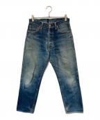 EVISUエヴィス）の古着「シンチバックデニムパンツ」｜インディゴ