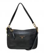 MICHAEL KORSマイケル・コース）の古着「JET SET CHARM/ジェットセットチャーム 2WAYショルダーバッグ」｜ブラック