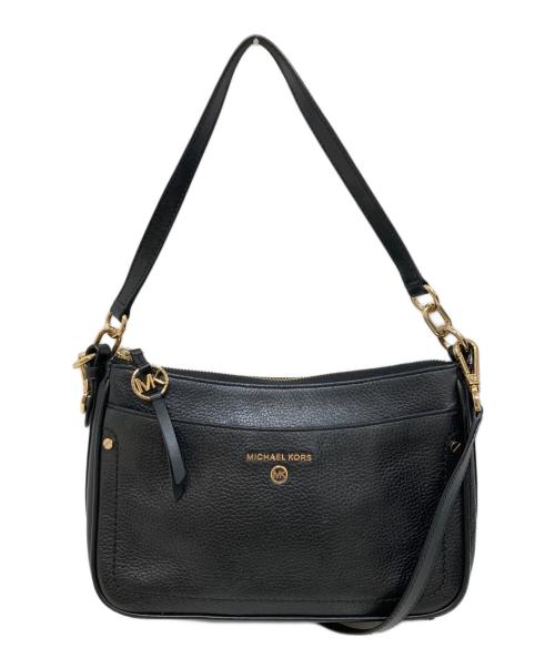 MICHAEL KORS（マイケル・コース）MICHAEL KORS (マイケル・コース) JET SET CHARM/ジェットセットチャーム 2WAYショルダーバッグ ブラックの古着・服飾アイテム