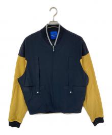 asics novalis（アシックス ノヴァリス）の古着「LIATRISORY BOMBER」｜ブラック×イエロー