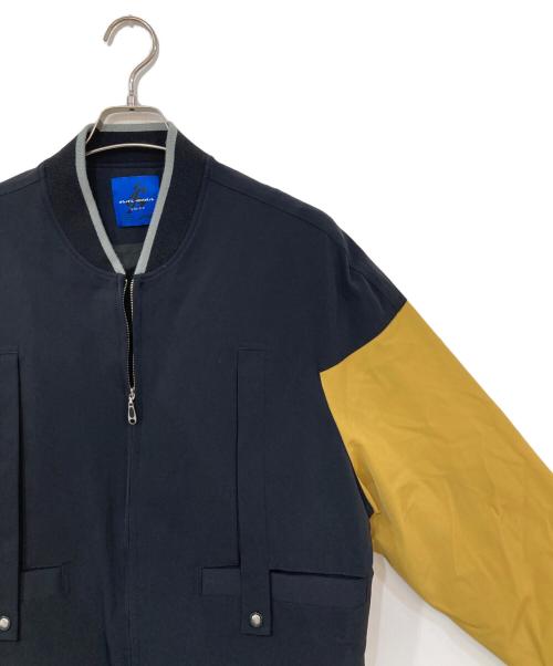 asics novalis（アシックス ノヴァリス）ASICS NOVALIS (アシックス ノヴァリス) LIATRISORY BOMBER ブラック×イエロー サイズ:-の古着・服飾アイテム