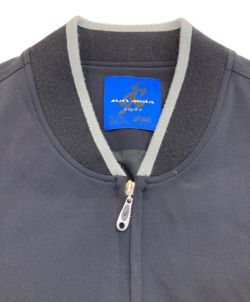 asics novalis（アシックス ノヴァリス）ASICS NOVALIS (アシックス ノヴァリス) LIATRISORY BOMBER ブラック×イエロー サイズ:-の古着・服飾アイテム