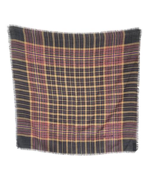 CHANEL（シャネル）CHANEL (シャネル) シルク カシミヤ ストール マルチカラーの古着・服飾アイテム