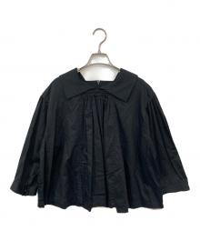 COMME des GARCONS COMME des GARCONS（コムデギャルソン コムデギャルソン）の古着「プリーツブラウス」｜ブラック