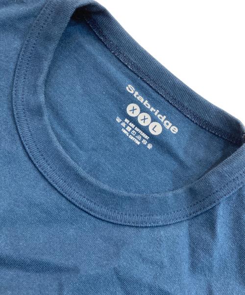 STABRIDGE（スタブリッジ）stabridge (スタブリッジ) ロングスリーブカットソー ネイビー サイズ:XXLの古着・服飾アイテム
