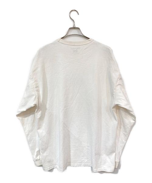 STABRIDGE（スタブリッジ）STABRIDGE (スタブリッジ) ロングスリーブカットソー ホワイト サイズ:XLの古着・服飾アイテム