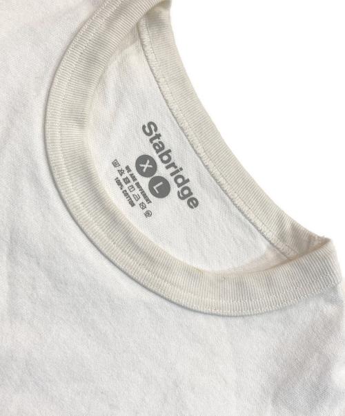 STABRIDGE（スタブリッジ）STABRIDGE (スタブリッジ) ロングスリーブカットソー ホワイト サイズ:XLの古着・服飾アイテム