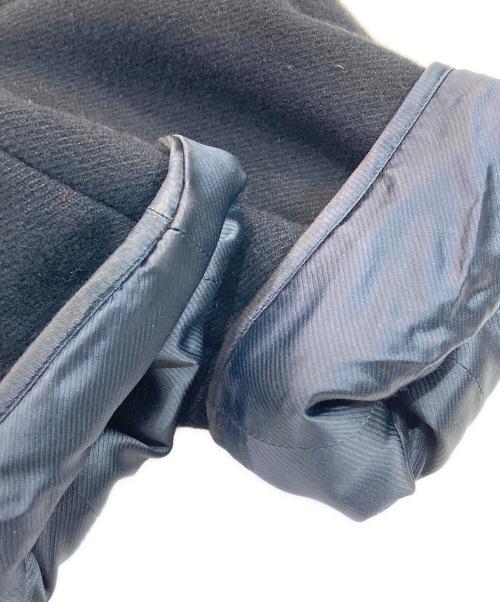 HERMES（エルメス）HERMES (エルメス) ノーカラーコート ブラック サイズ:SIZE 38の古着・服飾アイテム