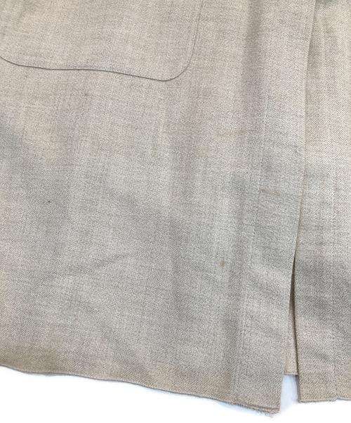 CHANEL（シャネル）CHANEL (シャネル) ココマークボタン カシミヤ混シャツ ベージュ サイズ:SIZE 38の古着・服飾アイテム