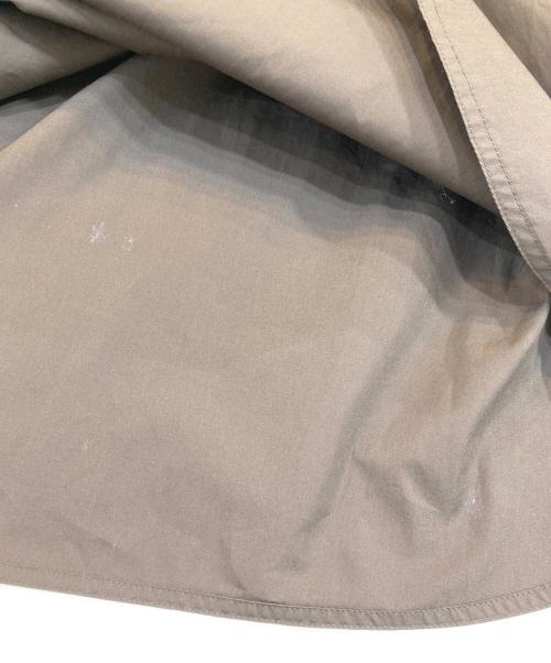 HERMES（エルメス）HERMES (エルメス) ノースリーブシャツワンピース ブラウン サイズ:SIZE 42の古着・服飾アイテム