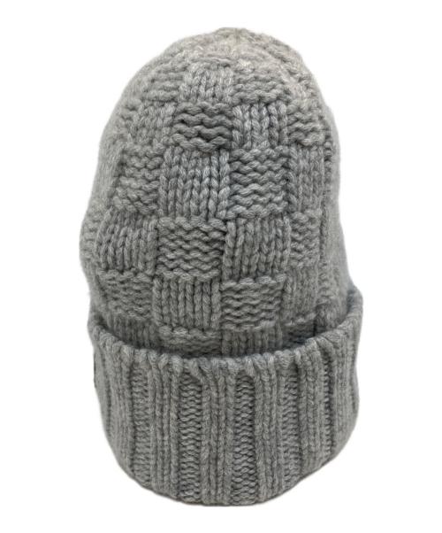 LOUIS VUITTON（ルイ ヴィトン）LOUIS VUITTON (ルイ ヴィトン) ヘルシンキ ニットキャップ グレーの古着・服飾アイテム