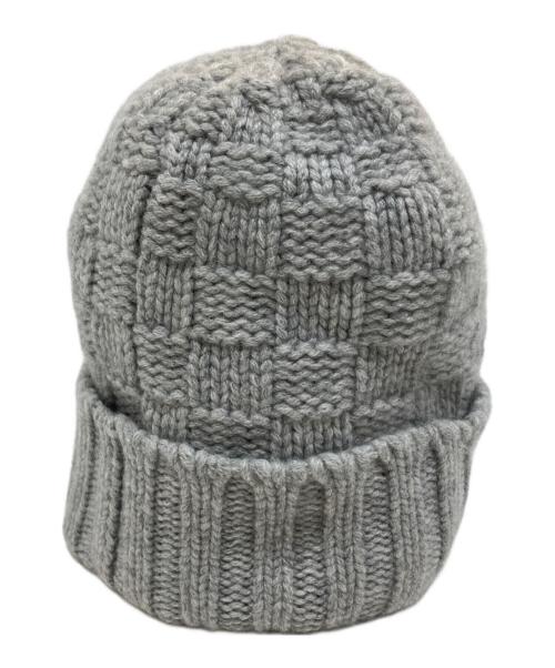 LOUIS VUITTON（ルイ ヴィトン）LOUIS VUITTON (ルイ ヴィトン) ヘルシンキ ニットキャップ グレーの古着・服飾アイテム