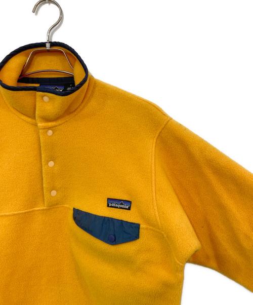 Patagonia（パタゴニア）Patagonia (パタゴニア) Synchilla Snap/シンチラスナップ　 フリースプルオーバー イエロー サイズ:SIZE Sの古着・服飾アイテム
