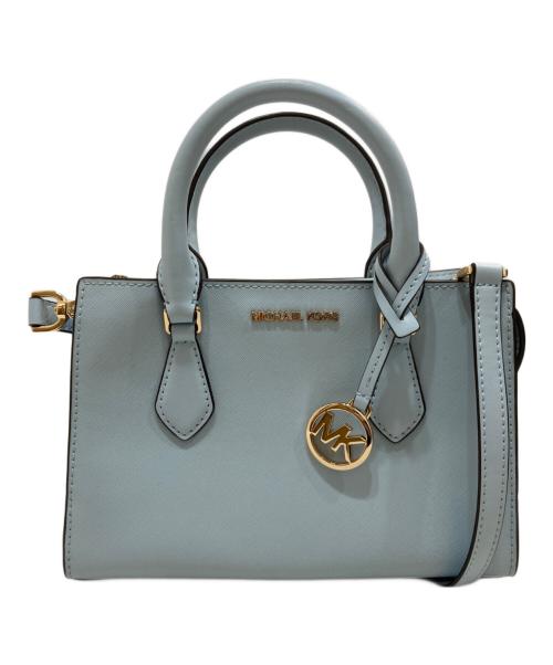 MICHAEL KORS（マイケル・コース）MICHAEL KORS (マイケル・コース) SHEILA スモールショルダーバッグ ブルーの古着・服飾アイテム