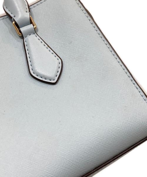 MICHAEL KORS（マイケル・コース）MICHAEL KORS (マイケル・コース) SHEILA スモールショルダーバッグ ブルーの古着・服飾アイテム