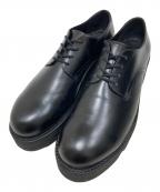 LAD MUSICIANラッドミュージシャン）の古着「ROUND TOE SHOES」｜ブラック