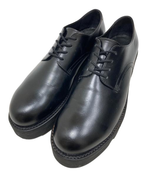 LAD MUSICIAN（ラッドミュージシャン）LAD MUSICIAN (ラッドミュージシャン) ROUND TOE SHOES ブラック サイズ:42の古着・服飾アイテム