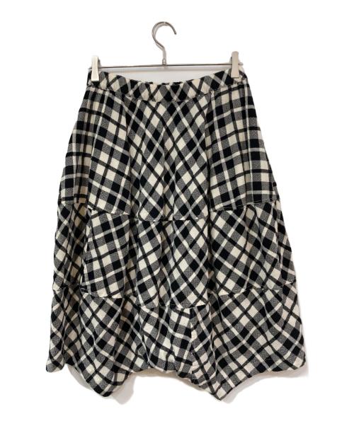 COMME des GARCONS（コムデギャルソン）COMME des GARCONS (コムデギャルソン) チェックサルエルパンツ ブラック サイズ:SIZE Sの古着・服飾アイテム