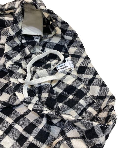 COMME des GARCONS（コムデギャルソン）COMME des GARCONS (コムデギャルソン) チェックサルエルパンツ ブラック サイズ:SIZE Sの古着・服飾アイテム