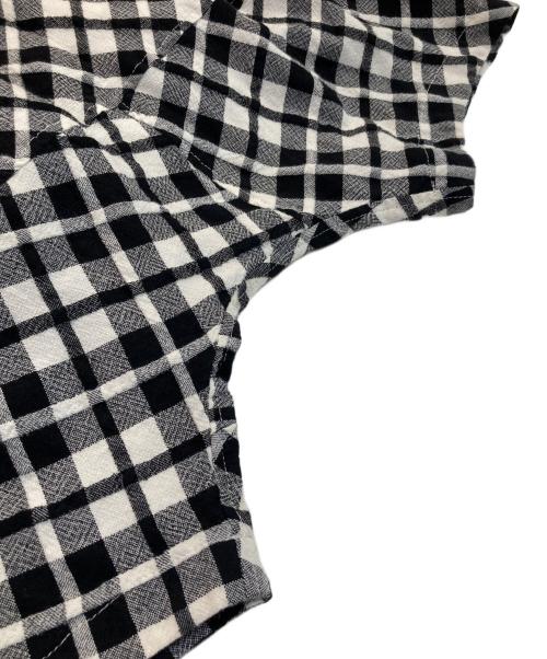 COMME des GARCONS（コムデギャルソン）COMME des GARCONS (コムデギャルソン) チェックサルエルパンツ ブラック サイズ:SIZE Sの古着・服飾アイテム