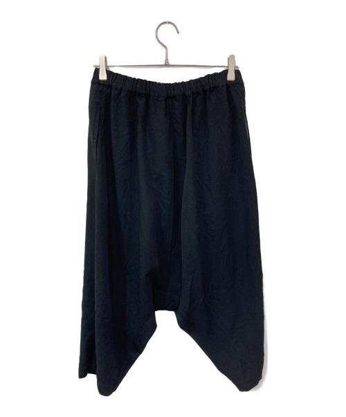 BLACK COMME des GARCONS（ブラックコムデギャルソン）BLACK COMME des GARCONS (ブラックコムデギャルソン) サルエルパンツ ブラック サイズ:XSの古着・服飾アイテム