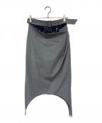 PRANK PROJECTプランクプロジェクト）の古着「レースレイヤードスカート」｜ピンク