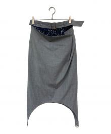 PRANK PROJECT（プランクプロジェクト）の古着「レースレイヤードスカート」｜ピンク