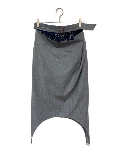 PRANK PROJECT（プランクプロジェクト）PRANK PROJECT (プランクプロジェクト) レースレイヤードスカート ピンク サイズ:SIZE 38の古着・服飾アイテム