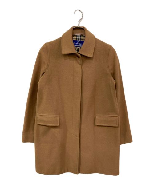 BURBERRY BLUE LABEL（バーバリーロンドンブルーレーベル）BURBERRY BLUE LABEL (バーバリーロンドンブルーレーベル) ステンカラーコート ブラウン サイズ:SIZE 38の古着・服飾アイテム