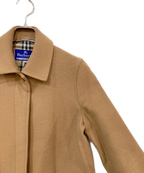 BURBERRY BLUE LABEL（バーバリーロンドンブルーレーベル）BURBERRY BLUE LABEL (バーバリーロンドンブルーレーベル) ステンカラーコート ブラウン サイズ:SIZE 38の古着・服飾アイテム