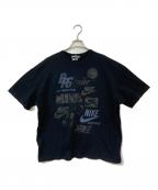 BLACK COMME des GARCONS×NIKEブラックコムデギャルソン×ナイキ）の古着「プリントTシャツ」｜ブラック