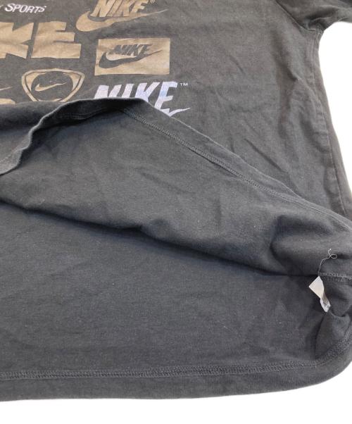 BLACK COMME des GARCONS（ブラックコムデギャルソン）BLACK COMME des GARCONS (ブラックコムデギャルソン) NIKE (ナイキ) プリントTシャツ ブラック サイズ:Mの古着・服飾アイテム