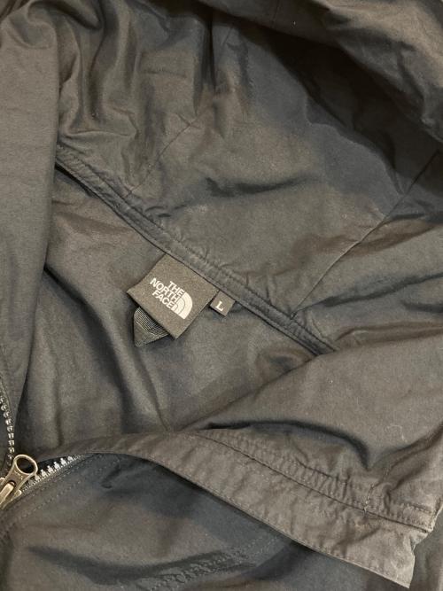 THE NORTH FACE（ザ ノース フェイス）THE NORTH FACE (ザ ノース フェイス) COMPACT ANORAK ブラック サイズ:Lの古着・服飾アイテム