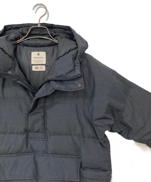 Snow peak（スノーピーク）snow peak (スノーピーク) ダウンジャケット ブラック サイズ:Mの古着・服飾アイテム