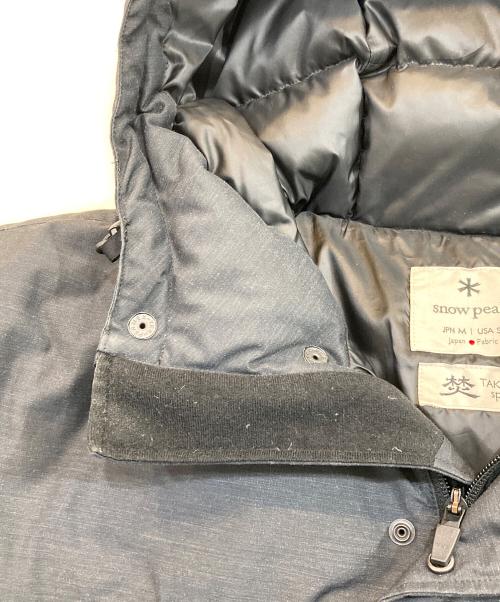 Snow peak（スノーピーク）snow peak (スノーピーク) ダウンジャケット ブラック サイズ:Mの古着・服飾アイテム