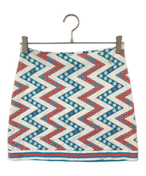 Emilio Pucci（エミリオ プッチ）Emilio Pucci (エミリオ プッチ) 総柄セットアップ マルチカラー サイズ:42の古着・服飾アイテム