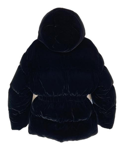 PRADA（プラダ）PRADA (プラダ) ベロアダウンジャケット ブラック サイズ:36の古着・服飾アイテム