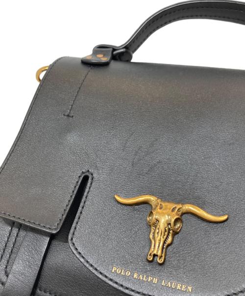 POLO RALPH LAUREN（ポロ・ラルフローレン）POLO RALPH LAUREN (ポロ・ラルフローレン) ショルダーバッグ ブラックの古着・服飾アイテム