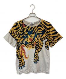 Vivienne Westwood（ヴィヴィアンウエストウッド）の古着「タイガープリントTシャツ」｜イエロー