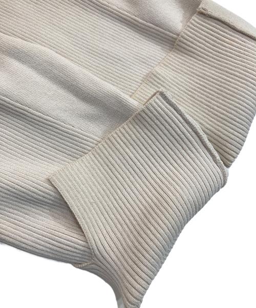 CELFORD（セルフォード）CELFORD (セルフォード) イレギュラーヘムニットワンピース アイボリー サイズ:38の古着・服飾アイテム