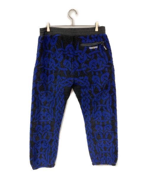 SUPREME（シュプリーム）SUPREME (シュプリーム) celtic knot WINDSTOPPER Fleece Pant ブルー×ブラック サイズ:Lの古着・服飾アイテム