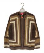 SUPREMEシュプリーム）の古着「Hand Crocheted Sweater」｜ブラウン