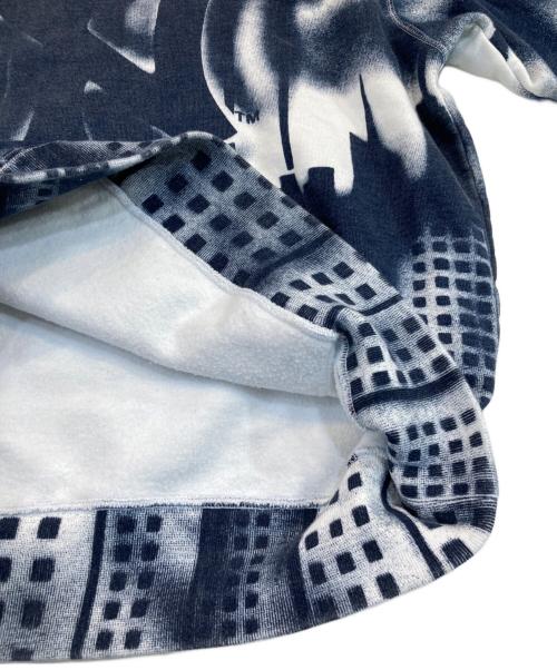 SUPREME（シュプリーム）Supreme (シュプリーム) MLB (エムエルビー) New York Yankees Airbrush Hooded Sweatshirt ブラック×ホワイト サイズ:Mの古着・服飾アイテム