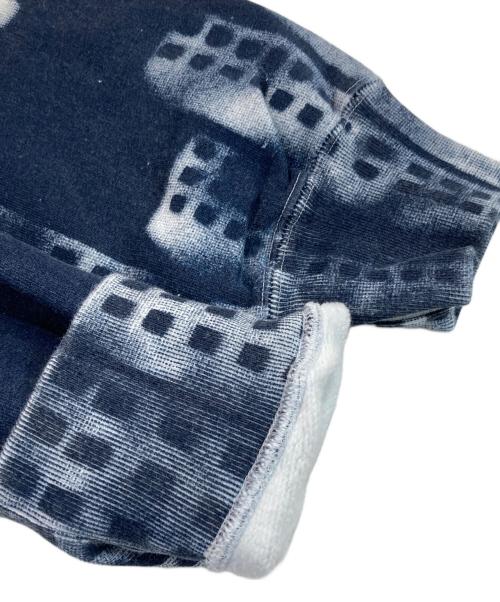 SUPREME（シュプリーム）Supreme (シュプリーム) MLB (エムエルビー) New York Yankees Airbrush Hooded Sweatshirt ブラック×ホワイト サイズ:Mの古着・服飾アイテム