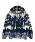 Supreme（シュプリーム）の古着「New York Yankees Airbrush Hooded Sweatshirt」｜ブラック×ホワイト