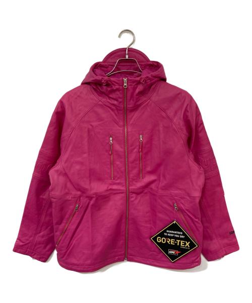 SUPREME（シュプリーム）Supreme (シュプリーム) GORE-TEX Leather Jacket ショッキングピンク サイズ:Mの古着・服飾アイテム