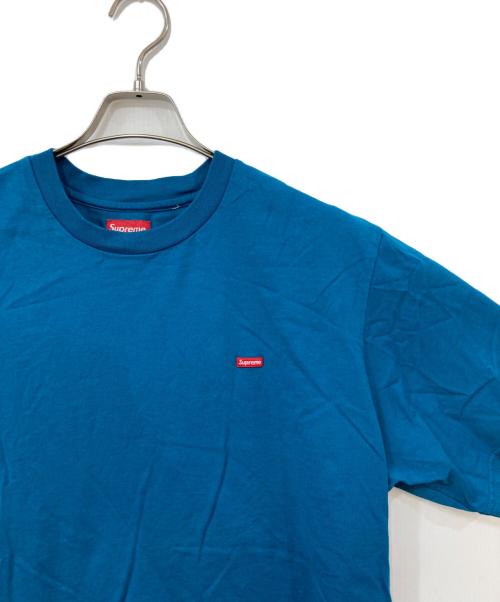 SUPREME（シュプリーム）Supreme (シュプリーム) スモールボックスロゴTシャツ ブルー サイズ:Lの古着・服飾アイテム