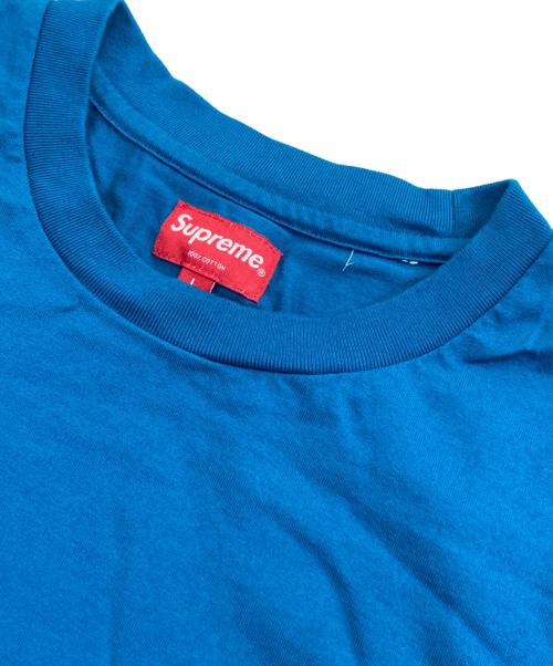 SUPREME（シュプリーム）Supreme (シュプリーム) スモールボックスロゴTシャツ ブルー サイズ:Lの古着・服飾アイテム