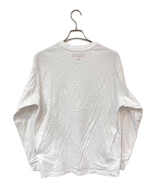 SUPREME（シュプリーム）Supreme (シュプリーム) スモールボックスロゴロンT ホワイト サイズ:Mの古着・服飾アイテム